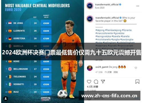 2024欧洲杯决赛门票最低售价仅需九十五欧元震撼开售